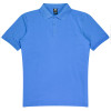 Clayfield Mens Polos Cyan